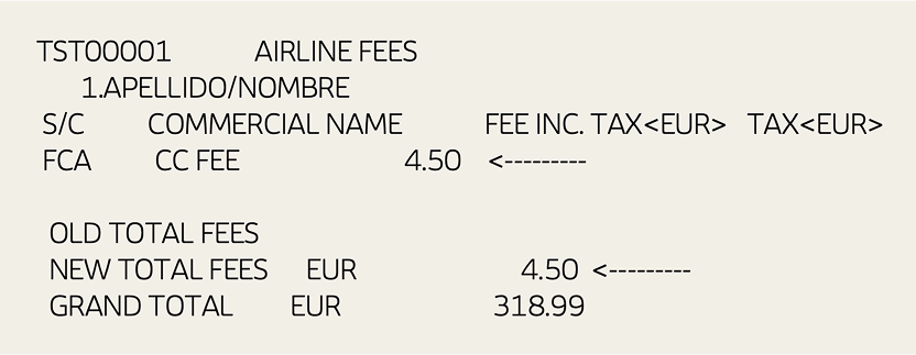 credit card fee 7